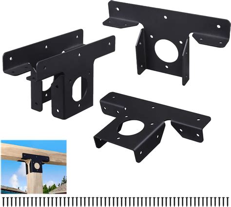 metal pergola brackets|heavy duty pergola brackets.